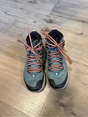 The North Face Women's Trail Shoes - Teal with Pink Accents